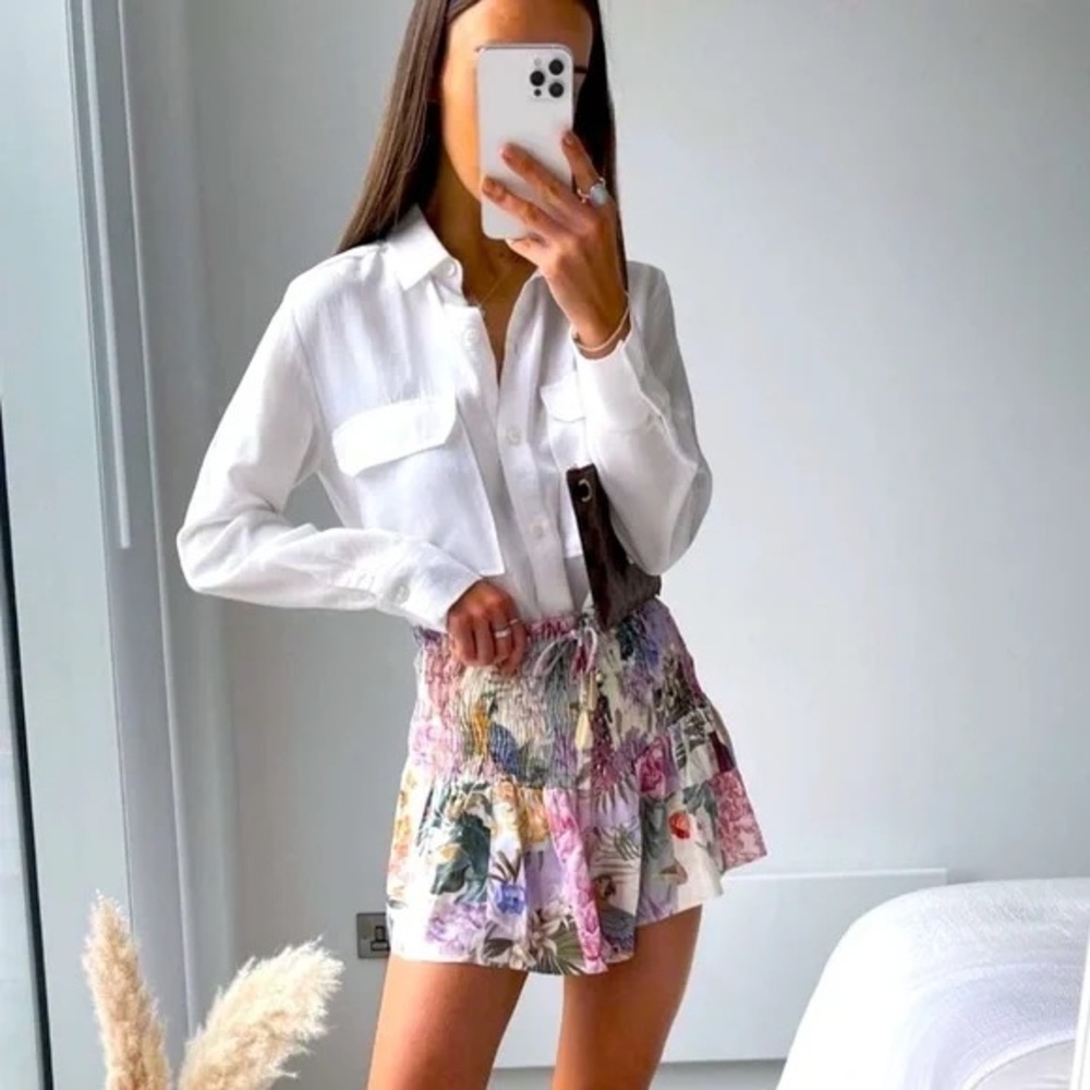 Zara Floral Shorts